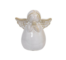 pc. 1 porcelain angel white 10.5 cm