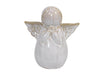 pc. 1 porcelain angel white 14 cm