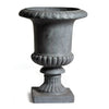 Clayfibre French Vase AuthGrey H54D40 cm