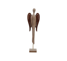 pb. 1 wooden angel/standing natural 56,5 cm