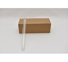 Test tube (reageerbuis) glass 20 d.2 w.rim set 12
