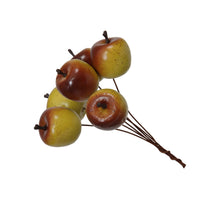 pb. 6 bundles apples/wire (6) green Ø3 cm