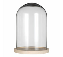 stolp met houten voet Ø22 hoogte 31 cm