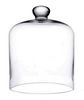 Large glass dome with knob Ø27 h.35 cm