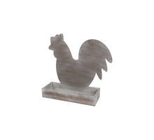 Houten Kip Met Schaal 49x19x56cm
