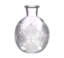Bologna glass bottle  h.17 Ø13 cm clear