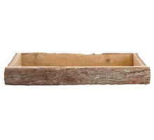 Rindenholztablett Naturwasch 39x15x5cm
