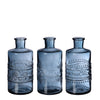 Porto bottle Ø7.5 h.14.5 cm dark blue