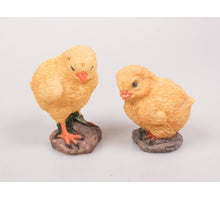 Polyester Kuikentje 9 cm - 2 assortie