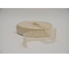 Rol Jute 5cm 40mtr gebleekt
