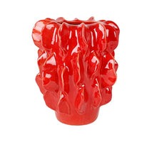 Vaas Maarten Aardewerk D.22/H.26cm Rood