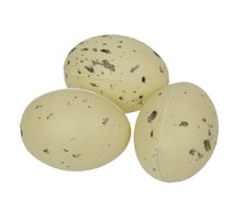 pm. 48 plastic peewit eggs green 5 cm