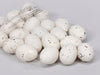 Kieviteieren Plastic 6cm Wit - 24 Stuks