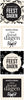Roll of 500 labels "Happy Holidays" Ø35mm Combi