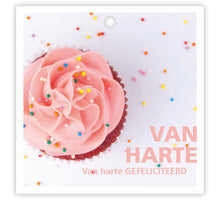 Pakje a 12 kadokaartjes Basics Van Harte gefeliciteerd 782