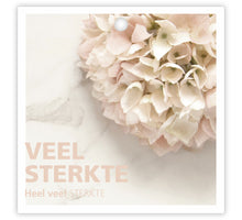 Pakje a 12 kadokaartjes Basics Veel sterkte