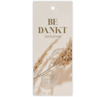Pakje a 12 kadokaartjes Pampas Bedankt