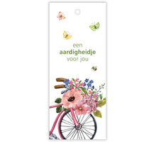 Pakje a 12 kadokaartjes Butterfly Een aardigheidje