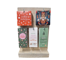 Display met 60 kadokaartjes in 5 motieven ''Kerst'' B