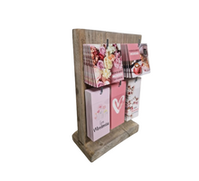 Display met 60 kadokaartjes in 5 motieven ''Moederdag''