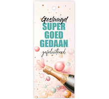 Pakje a 12 Kadokaartjes Geslaagd Super goed gedaan