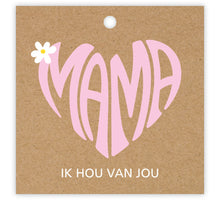 Pakje a 12 Kadokaartjes 'Mama ik hou van jou'