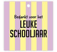 Pakje a 12 Kadokaartjes Bedankt voor het leuke schooljaar