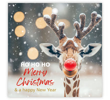 Pakje a 12 Kadokaartjes HO HO HO Merry Christmas & a happy New year