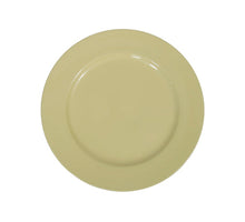 pc. 1 plastic plate yellow Ø 20 cm