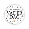 Rol 500 etiketten ''Een hele fijne vaderdag'' Ø35mm