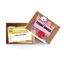 Doosje Glimlach Een tegoed doosje met klusjes voor Mama