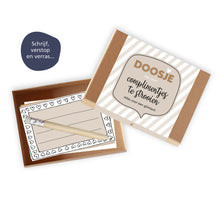 Doosje om met complimentjes te strooien