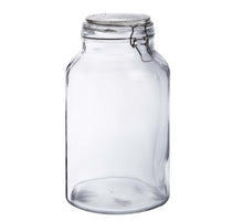 Voorraadpot glas rond ''Cottage'' 5L H32,5 D18,5cm