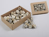Gebroken Kwartelei 3cm Naturel - 72 Stuks