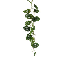 Philo split leaf garland green 120cm