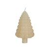 Bubble tree candle h.12 Ø7 cm cream