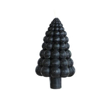 Bubble tree candle h.12 Ø7 cm black