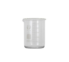 Cup glass with measurements 9x9x11cm Transparent