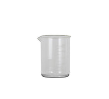 Cup glass with measurements 7.7x7.7x9.6cm Transparent