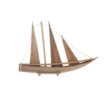 Boat coco shell Natural 50x6.5x35cm