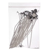 Cotton wick candle 15cm bag/50 (for Burning Sand)