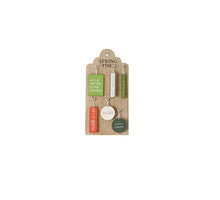 Label display wood 15x0.5x30cm