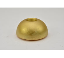 h.3 Ø7 cm gold bulb candle holder