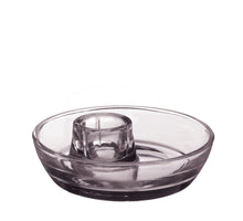 Candle holder Mila Ø9.8 x h.3 cm grey