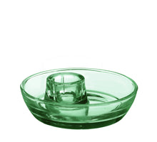 Candle holder Mila Ø9.8 x h.3 cm dark green