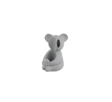 Koala candle holder L.6xW.5xH.8 cm grey