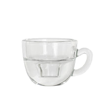 Candle holder Coffee Ø8 x h.5 cm clear