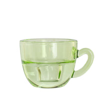 Candle holder Coffee Ø8 x h.5 cm green