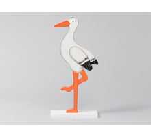 pc. 1 storck/standing natural 12x25.5cm