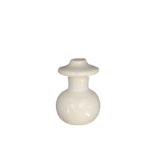 Vase Maud ceramic h.12 Ø8 cm white